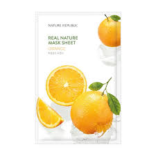 REAL NATURE ORANGE MASK SHEET ®