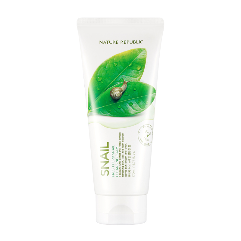 FRESH HERB SNAIIL CLEANSING FOAM 150 ML