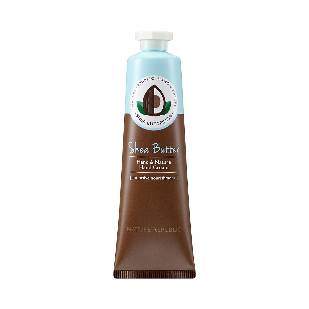 HAND &amp; NATURE SHEA BUTTER HAND CREAM 30ML