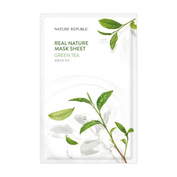 REAL NATURE GREEN TEA MASK SHEET ®