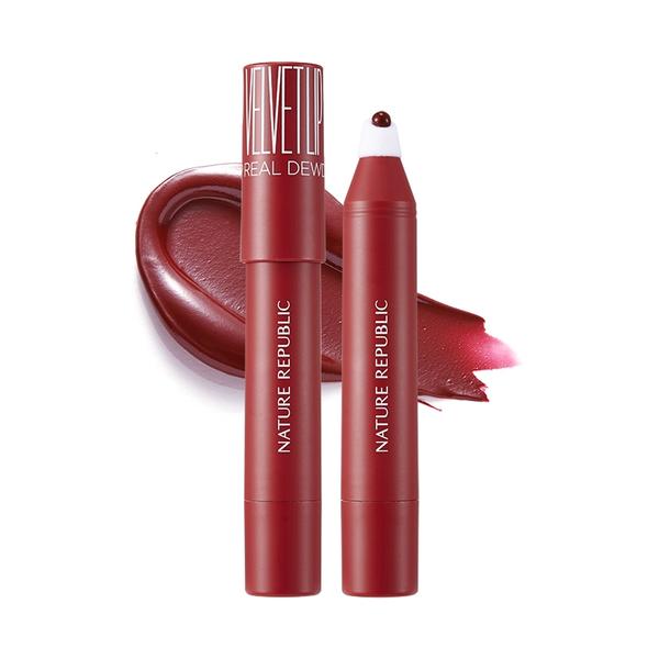 REAL DEW DROP VELVET LIP 01 MOOD UP WINE